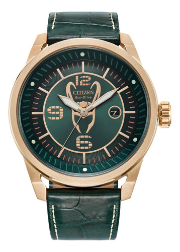 Citizen Eco-drive Reloj Para Hombre Marvel Villians Loki Con