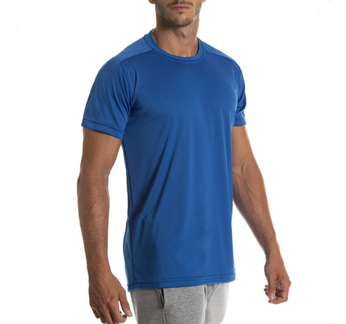 Imagen 3 de 4 de Remera Team Gear Mive Hombre Training Lisa Manga Corta