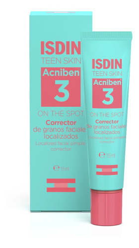 Isdin Teen Skin Acniben Corrector De Granos Faciales - 15 Ml