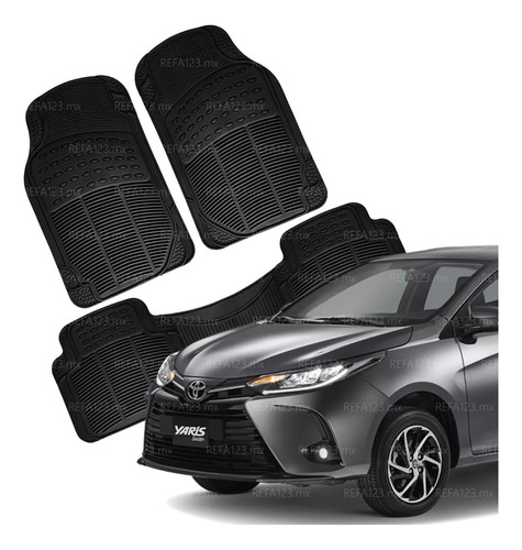 Tapete Toyota Yaris 2021 2022 Reforzado 3 Pz T3p