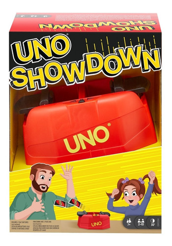 Juego De Mesa Nuevo Uno Showdown Mattel Gkc04