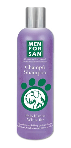 Shampoo Natural Para Perros De Pelo Blanco