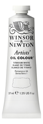 Tinta Óleo Artist 37ml Winsor & Newton S1 Escolha A Cor Cor Do Óleo Titanium White 369