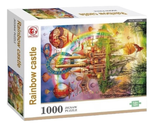 Puzzle 1000 Piezas Rainbow Castle