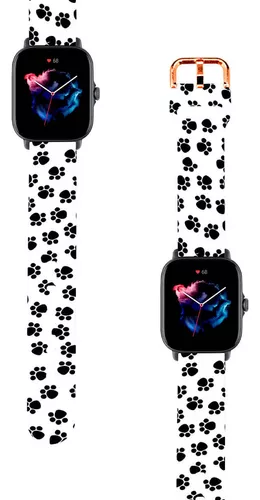 Correa Para Amazfit GTS 2 Mini Huellita Diseño - IziStore Peru