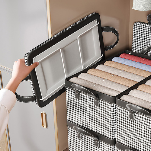 Caja De Armario Plegable Estilo Cajón Para Dormitorio, Moder