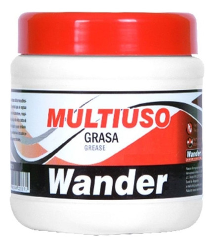 Pack X 6 Grasa Multiuso Wander 900 Gr 1° Calidad