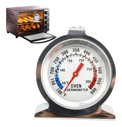 Termometro Cocina Para Horno Acero 0-300c Grados 