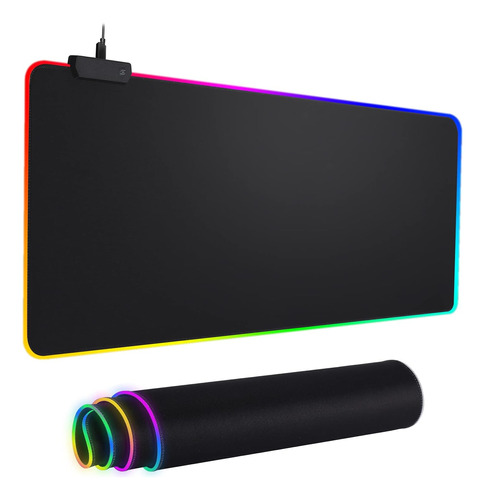 Mousepad Rgb Led Mouse Pad, Mouse Pad Grande, Led Y Gra...