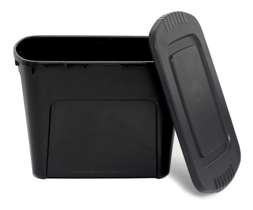 Imagen 2 de 7 de Combo 5 Cajas Organizadoras Ecobox 80 Lts +1 De Regalo Negro