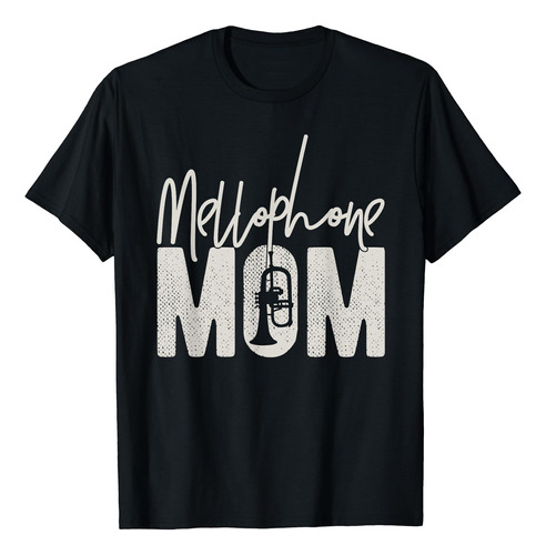 Mellophone Mom - Camiseta Divertida Con Banda De Marcha Para