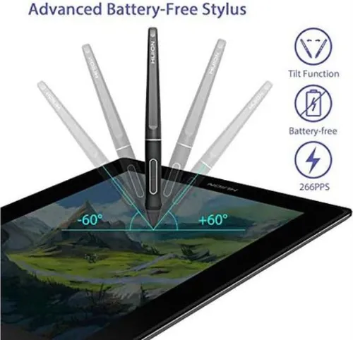 Huion Kamvas Pro 12 Tableta Gráfica Dibujo Con Pantalla 8192
