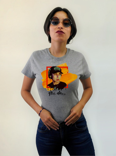 Playera Gris Para Dama Y Caballero Mc Davo Rap Album Nuevo
