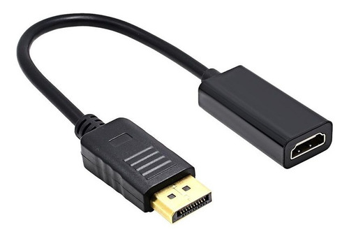 Imagen 8 de 8 de Cable Adaptador Displayport Dp A Hdmi Hembra 1080p Emn