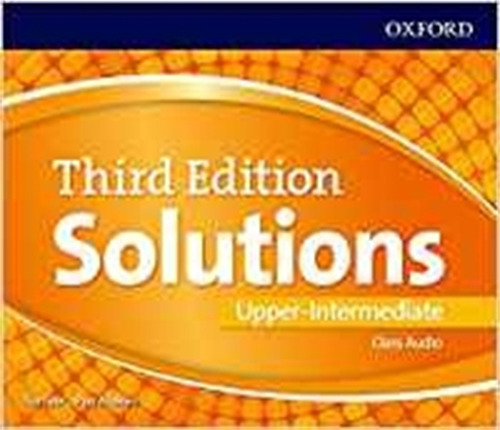 Solutions Upper-intermediate (3rd.edition) - Audio Cd, De  