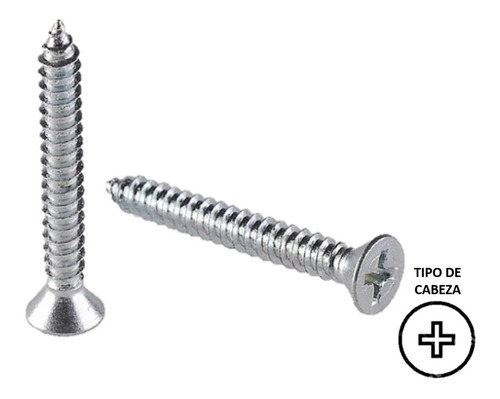 Imagen 1 de 1 de Paquete Pija Plana Phillips #4 X 1/2'' (1000 Pzs)