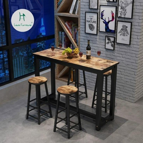 Mesas En Madera Y Metal Para Restaurantes