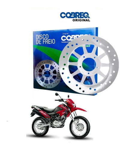 Disco De Freio Dianteiro Honda Bross 150 Nxr 150 Cobreq