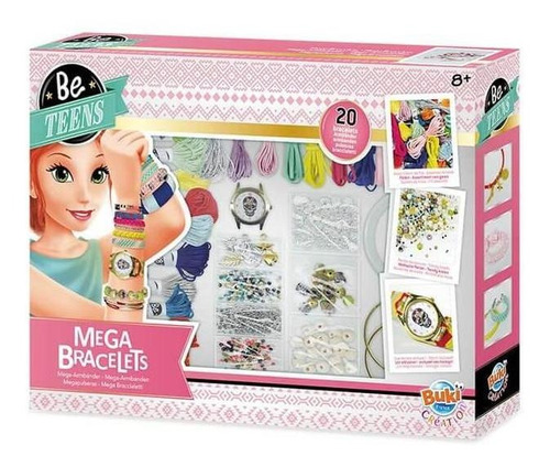 Juguete Didáctico Buki Mega Taller De Pulseras