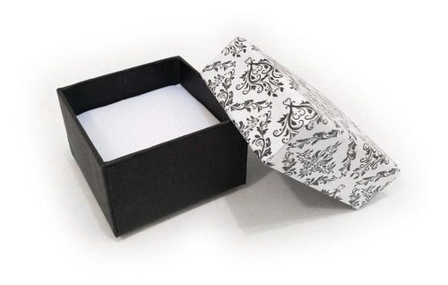 Imagen 1 de 4 de Pack De 24 Cajas Para Anillos, Aros O Joyas Estilo Damasco