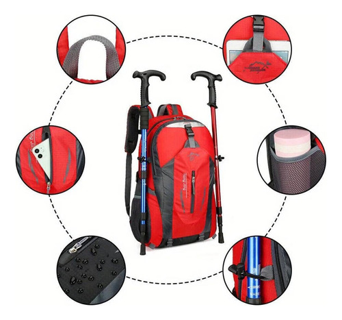 Mochila Deportiva Mochila De Viaje Bolsa De Senderismo Al Ai