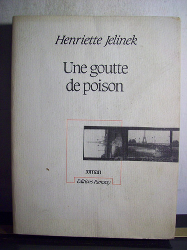 Adp Une Goutte De Poison Henriette Jelinek / Ed Ramsay 1987