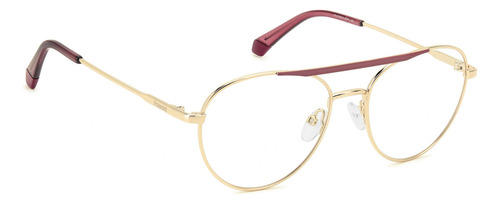 Armazon Polaroid Oftalmico Modelo Pld D513 Color Dorado