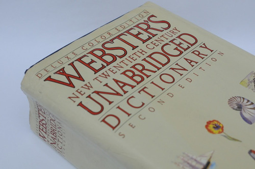 Webster's Unabridged Dictionary - Diccionario Íntegro Inglés
