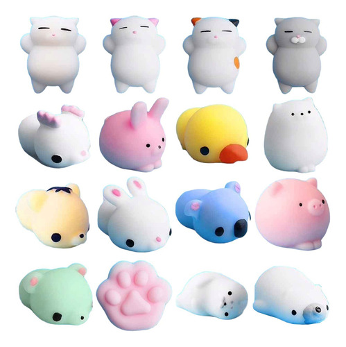 1 Mini Squishys Mochi Juguete Antiestrés Squeeze Para Regalo