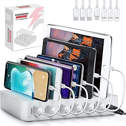 Poweroni Usb Charging Station Organizer - Fast Charge Docki