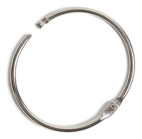 Juego De Anillos Para Libros 5 Cm 15 Unidades Plata