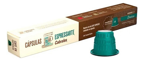 Cápsulas De Café Cabrales Deciso Nespresso X 10 Unidades
