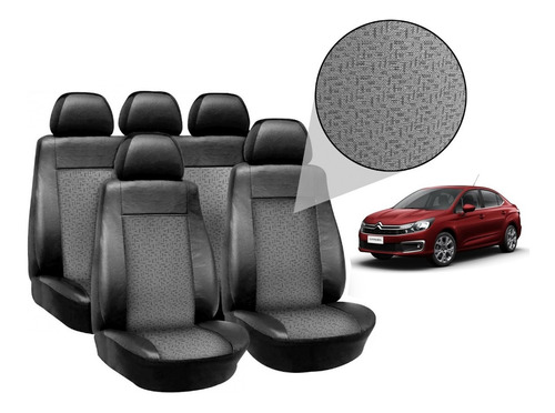 Fundas Cubre Asientos P/ Citroen C4 Lounge C/jackard Premium