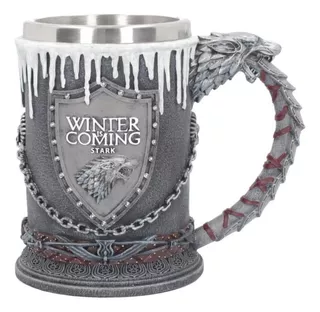 Vaso Taza Mug Decorativo Winter Is Coming Medieval Coleccion