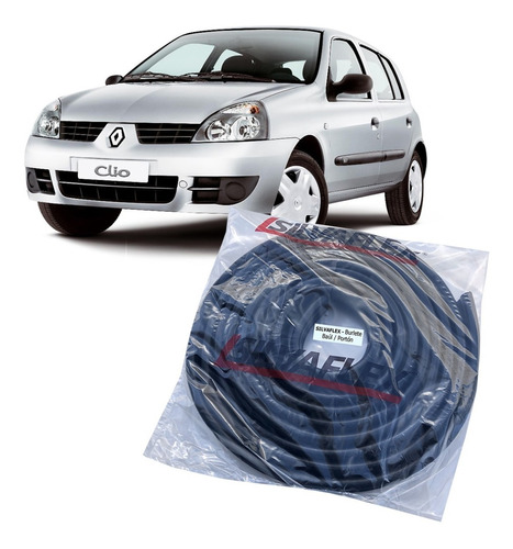 Burlete Para Baul Renault Clio 2 3p 2000/2011 Silvaflex