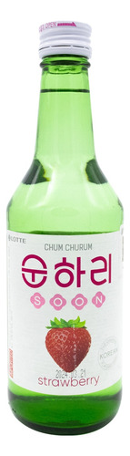 Lotte Soju Chum Churum Fresa 360 Ml