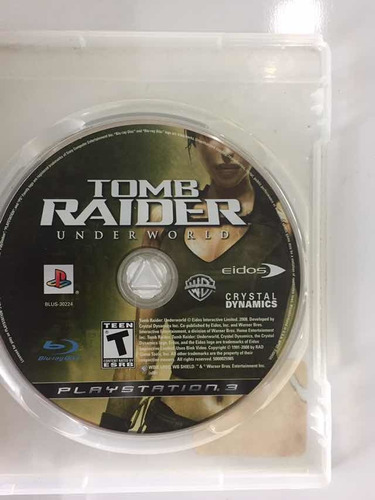 Tomb Raider Under World Ps3