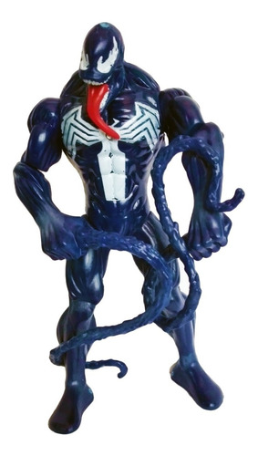 Spiderman Venom Azul Simbionte Juguetes Niños Marvel 