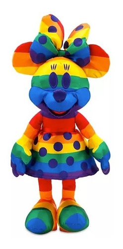 Minnie Mouse Peluche Disney Parks Rainbow Collection Pride 