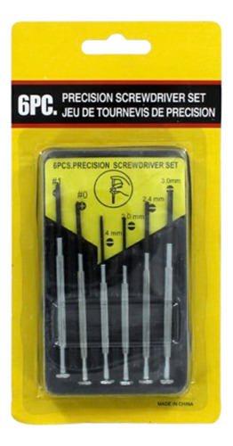 Desarmadores De Precision Juego De 6 Piezas