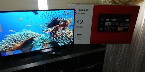 Imagen 8 de 8 de Tv Jvc Android + Smart 42 Comando De Voz