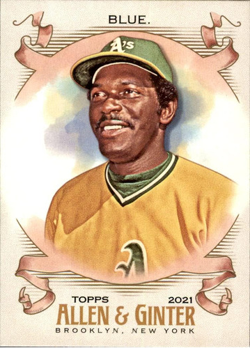 Béisbol Mlb 2021 Allen Y Ginter 163 Vida Blue Athletics