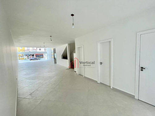 Salão Para Alugar, 300 M² - Anália Franco - São Paulo/sp - Sl0184