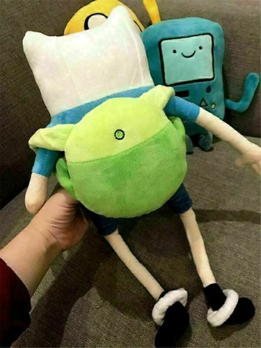 3pcs Adventure Time Peluche Muñeca Juguete Cumpleaño Regalo