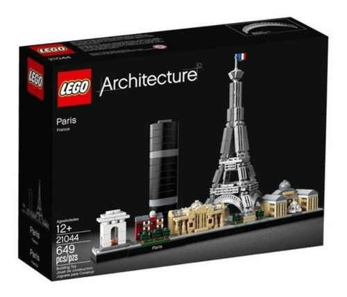 Lego Arquitectura Kit Skyline Paris Torre Eiffel 649 Piezas