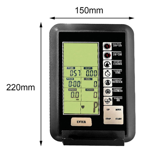Monitor De Bicicleta Ergométrica I8, Bicicleta Aérea, Comput
