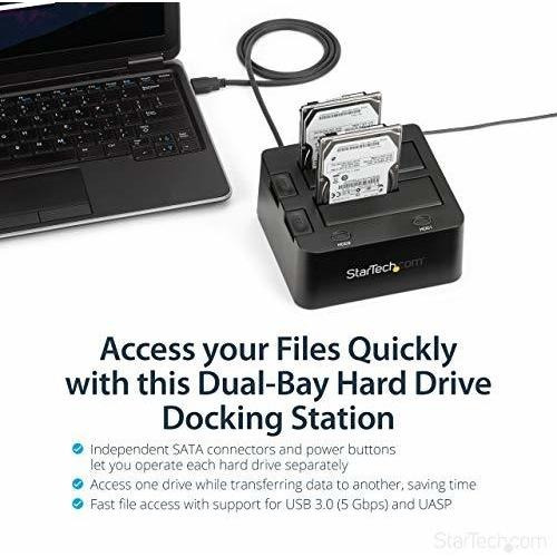 Startech.com Acoplamiento De Disco Duro Usb 3.0 A Sata De Do