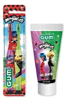 Comprar Combo Gum Miraculous Ladybug Cepillo Dental + Pasta Dental