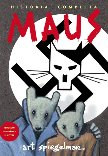 Maus, de Spiegelman, Art. Editora Schwarcz SA, capa mole em português, 2005