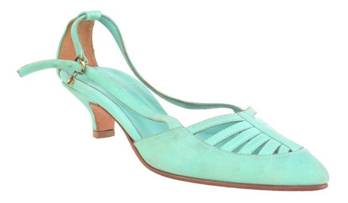 Imagen 2 de 5 de Zapatos De Mujer De Cuero - Bombay Bajo - Ferraro